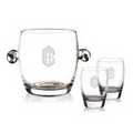 Belfast Ice Bucket & 2 On-the-Rocks Glasses